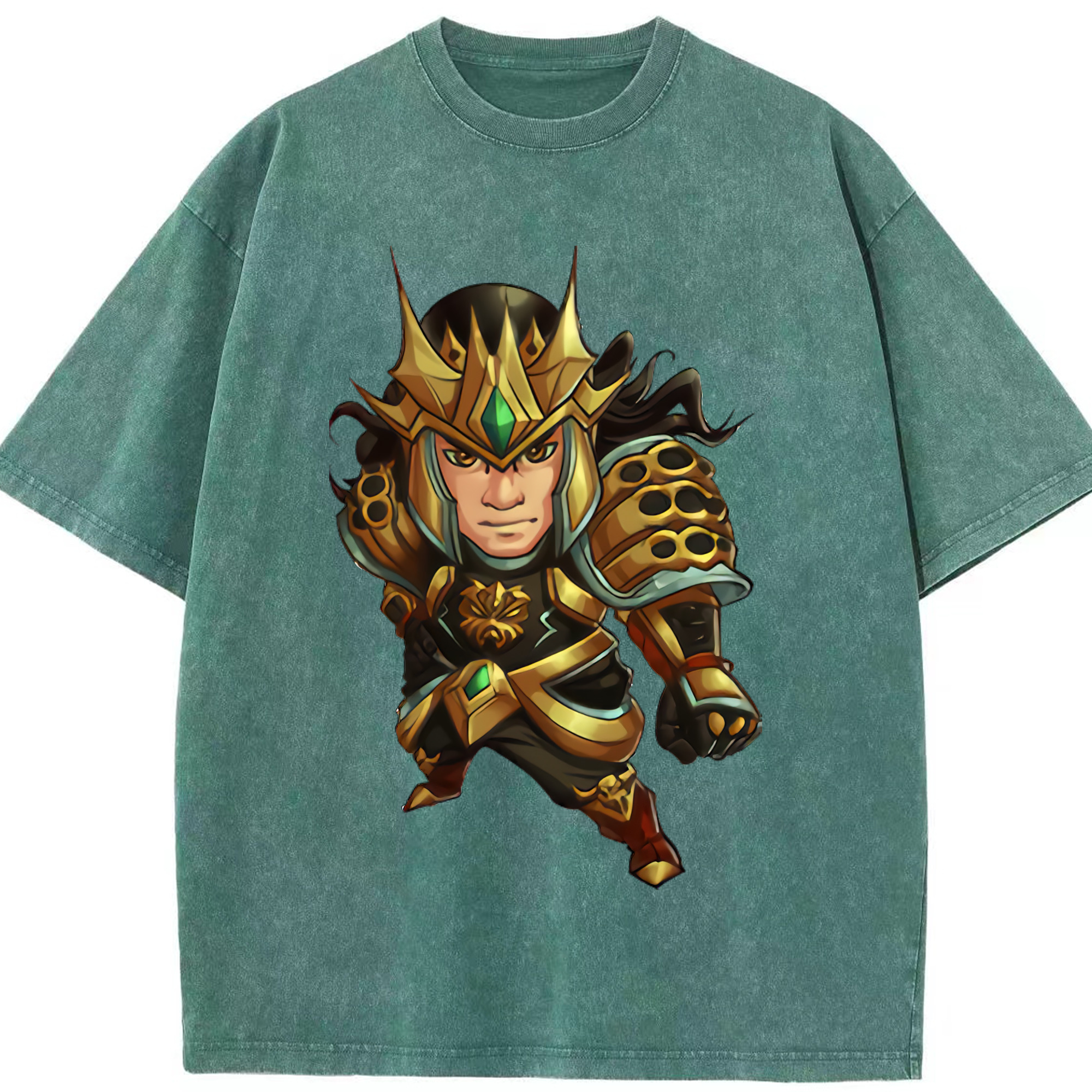 （画像用） リーグ・オブ・レジェンド League of Legends LOL 綿100% ヴィンテージ風 半袖Tシャツ（フロントプリント）